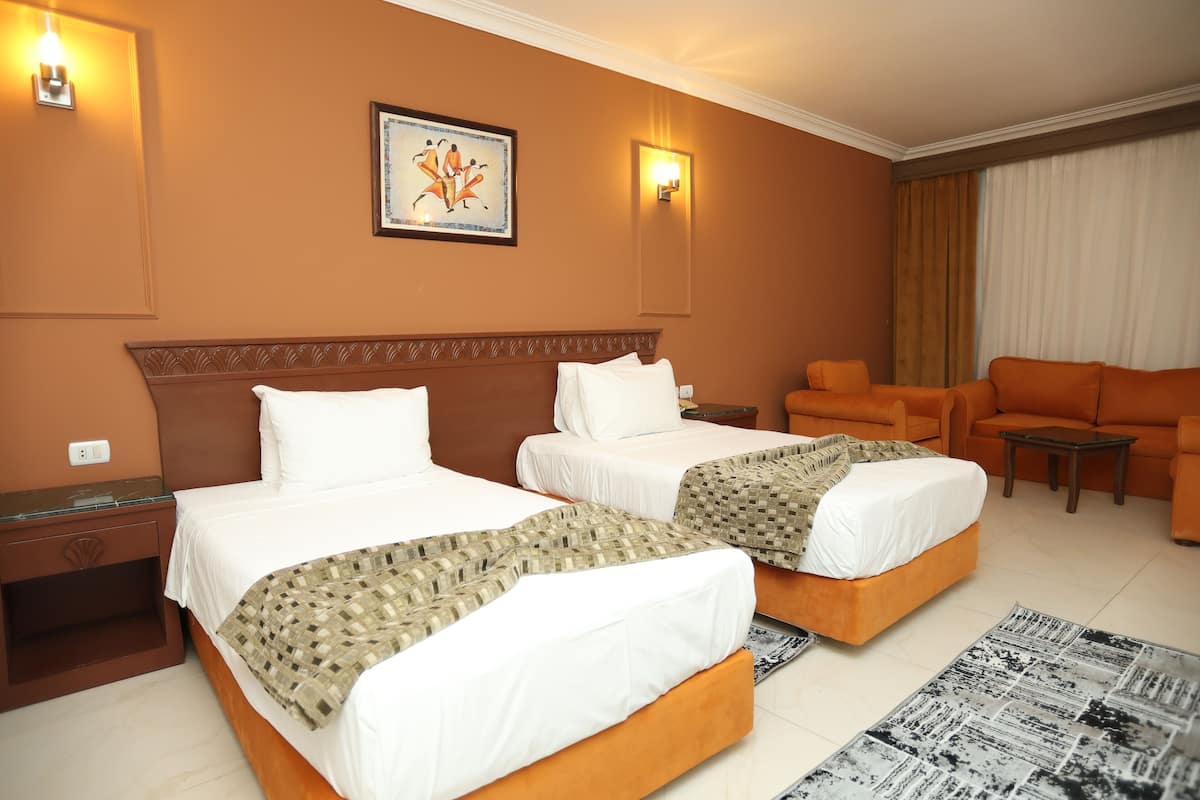 In-room safe, blackout curtains, soundproofing, free WiFi