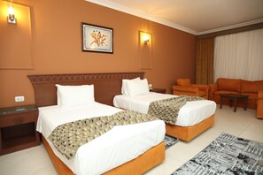 In-room safe, blackout curtains, soundproofing, free WiFi