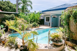 Room, 1 Bedroom, Accessible, Smoking | Pool - Room-alf's Guesthouse Your Home Away fro (Panglao)