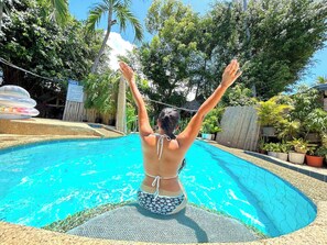 Pool - Room-alf's Guesthouse Your Home Away fro (Panglao)