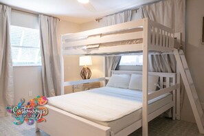 2 chambres, Wi-Fi, draps fournis