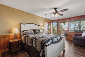 Family Cabin, 2 Bedrooms, Balcony, Mountain View | Individually decorated, individually furnished, free WiFi, bed sheets - The Good Place (Sevierville)