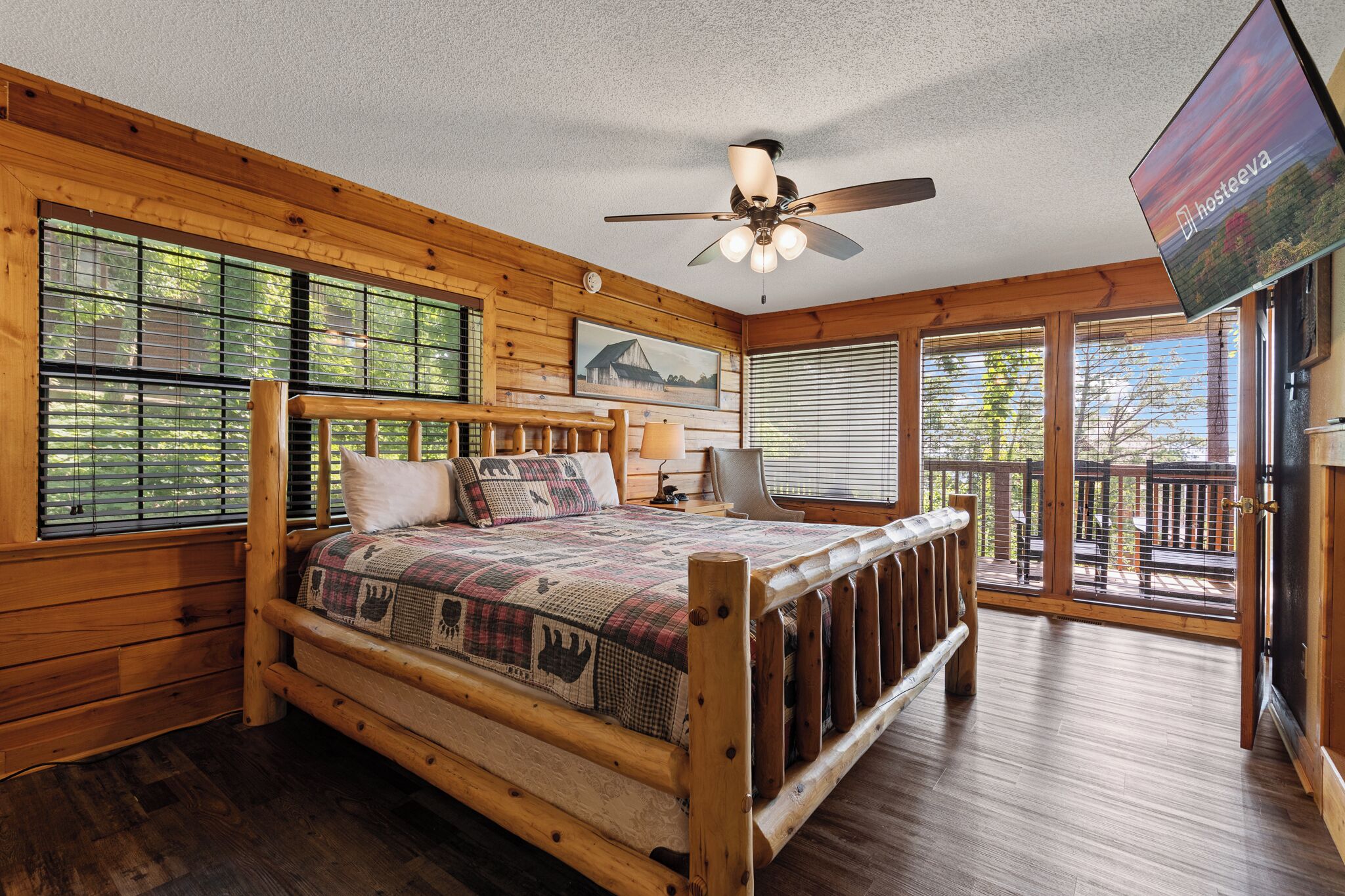 Family Cabin, 2 Bedrooms, Balcony, Mountain View | Individually decorated, individually furnished, free WiFi, bed sheets