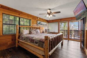 Family Cabin, 2 Bedrooms, Balcony, Mountain View