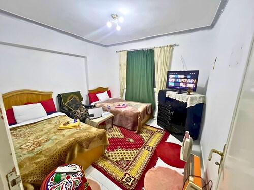 Gadou 2BR Apt w Kitchen Balcony - Port Said
