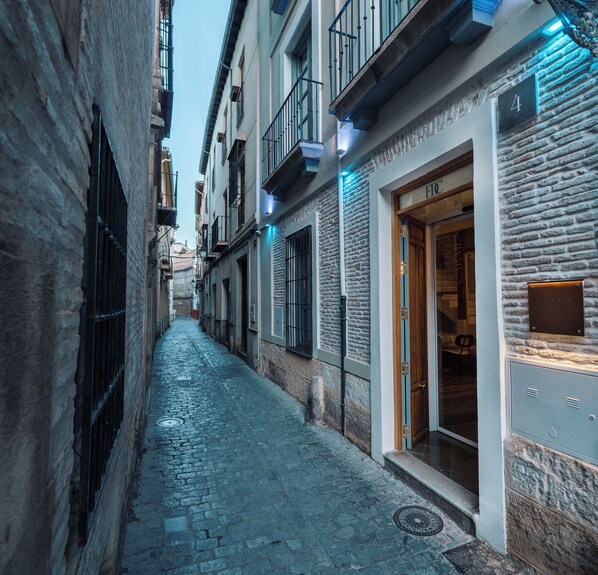 Façade de l’hébergement