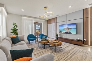 Fernseher, Videospiele, Tischfußball