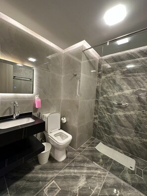 Apartment, 1 Bedroom, Accessible, Smoking | Bathroom