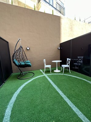 Apartment, 1 Bedroom, Accessible, Smoking | Outdoor dining - Charming Amman Apartment With Modern Ameniti (Amman)