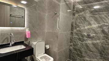 Appartement, 1 slaapkamer, toegankelijk voor mindervaliden, roken | Badkamer