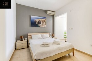 Desk, iron/ironing board, travel cot, free WiFi