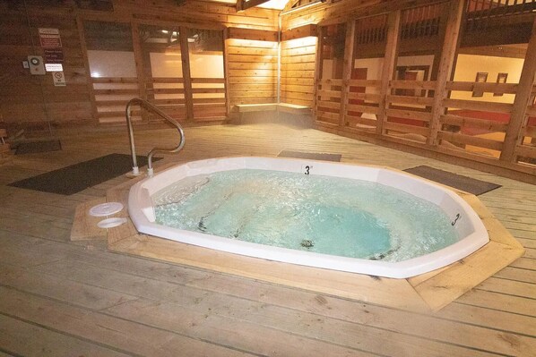Bubbelpool inomhus