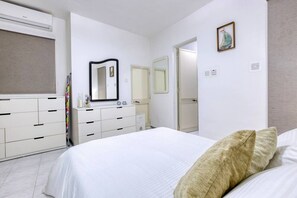 Desk, iron/ironing board, travel crib, WiFi