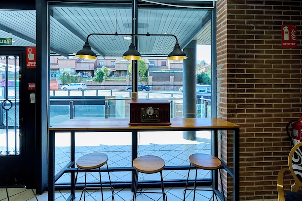 Interior entrance