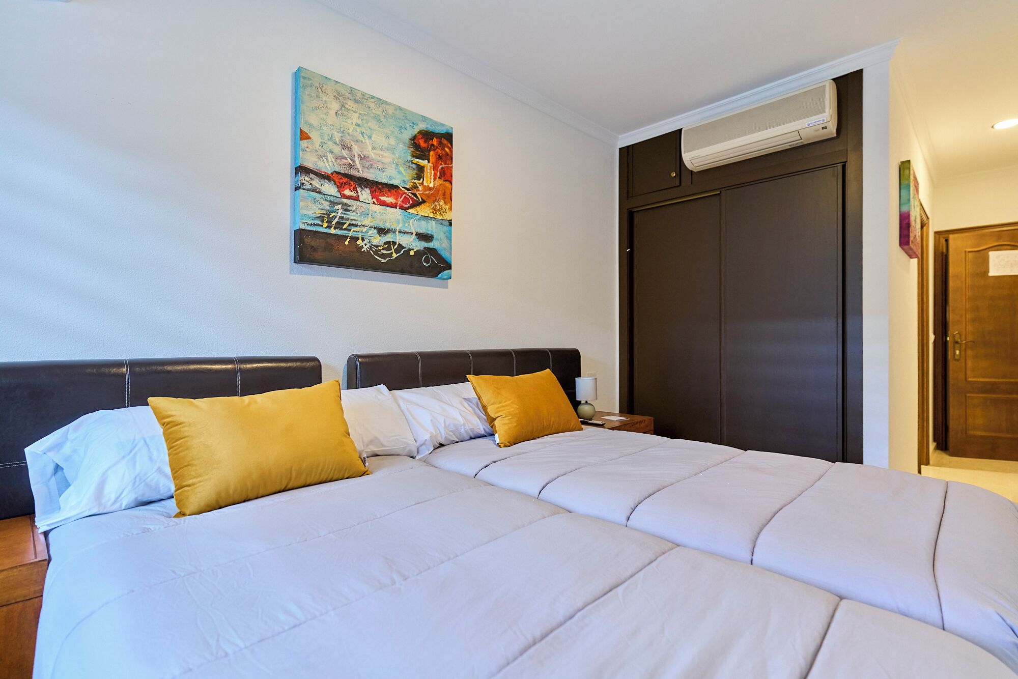 Chambre avec lits jumeaux