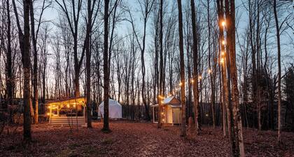 Outlier Inn Small Dome on Farm Upstate Catskills