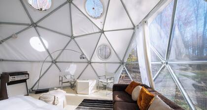 Outlier Inn Small Dome on Farm Upstate Catskills