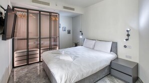 1 Schlafzimmer, Schreibtisch, Bügeleisen/Bügelbrett, WLAN