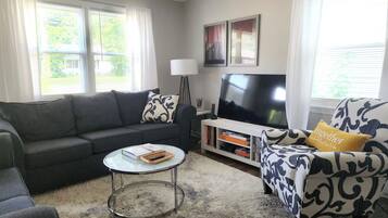 Smart-tv och böcker