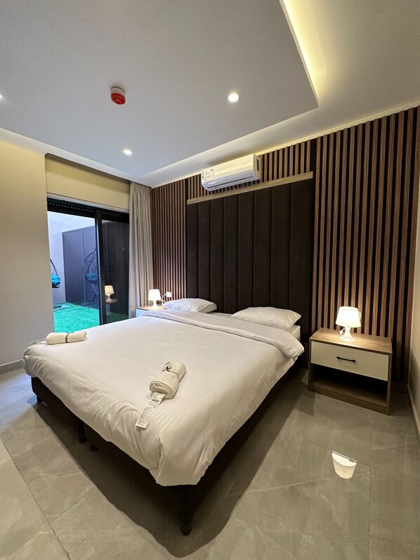 อพาร์ทเมนท์, 1 ห้องนอน, พร้อมสิ่งอำนวยความสะดวกสำหรับผู้พิการ, สูบบุหรี่ได้ | 1 ห้องนอน