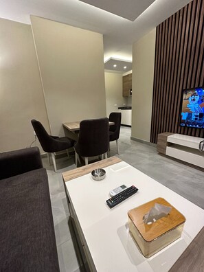 Appartement, 1 slaapkamer, toegankelijk voor mindervaliden, roken | Woonkamer