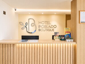 Reception - Hotel Poblado Boutique (Medellín)