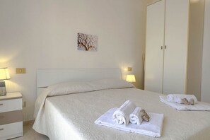 2 slaapkamers, een strijkplank/strijkijzer, reisbedje, gratis wifi