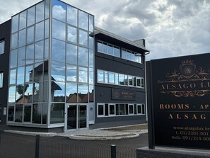 Façade de l’hébergement