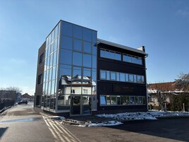 Majoituspaikan julkisivu