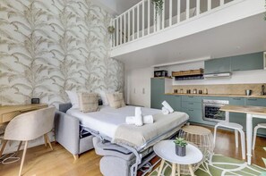 1 Schlafzimmer, Internetzugang, Bettwäsche