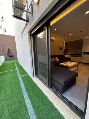 Apartamento, 1 habitación, accesible para personas con discapacidad, fumadores | Piscina
