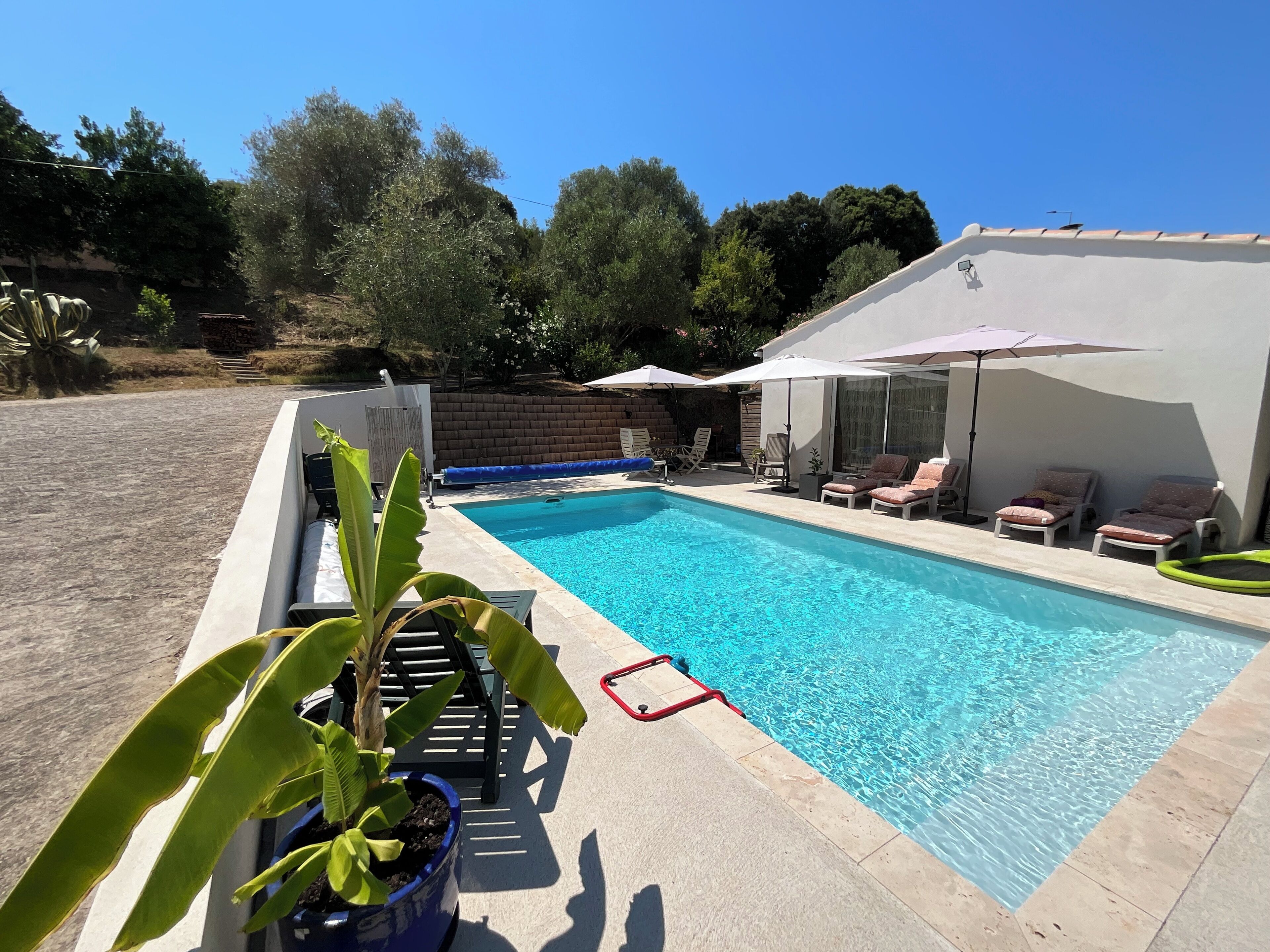 Una piscina climatizada