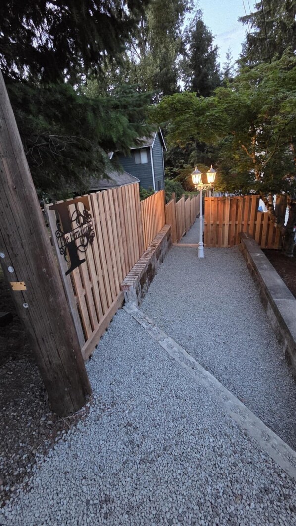 Enceinte de l’hébergement