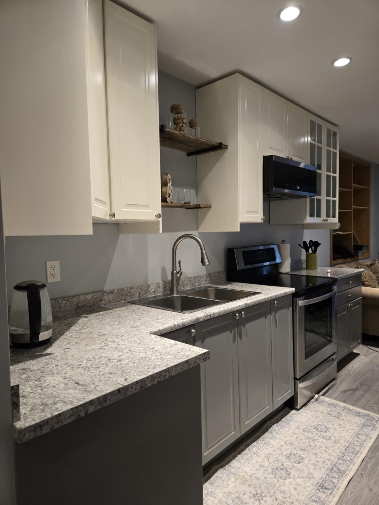 Microwave, oven, stovetop