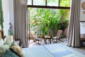 Camera tripla, vista giardino | Wi-Fi gratuito