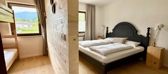 Frisch renovierte Ferienwohnung mit traumhaften Interieur und Ausblick