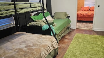 3 chambres, Wi-Fi, literie fournie