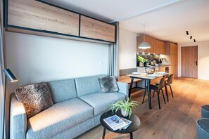 Interior - Wifi, 200m from resort center, tv, ski locker, 64-76m², Thyon (Hérémence)