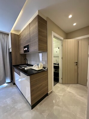 Apartamento, 1 quarto, acessível, para fumantes | Cozinha privada