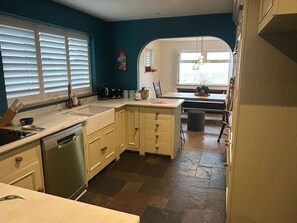 Microwave, oven, dishwasher