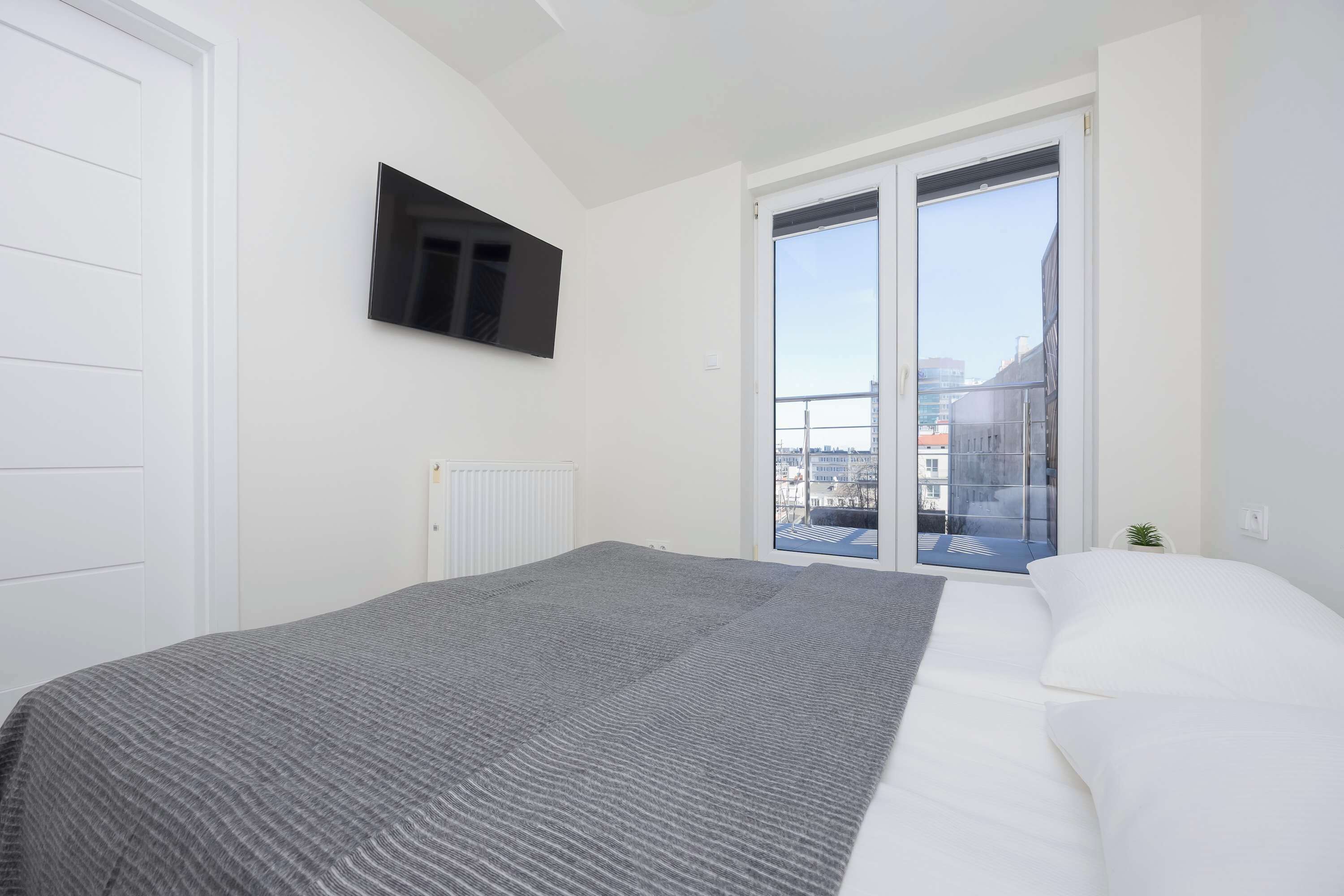 2 bedrooms, iron/ironing board, travel crib, WiFi