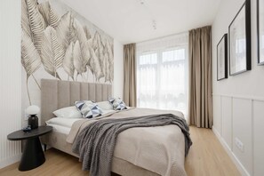 1 室のベッドルーム、アイロン / アイロン台、旅行用ベビーベッド、WiFi