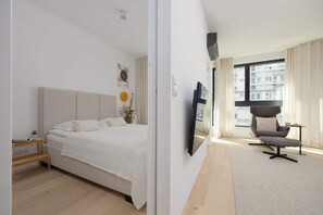 1 chambre, fer et planche à repasser, Wi-Fi, draps fournis