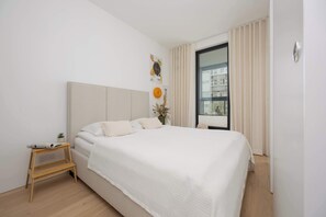 1 chambre, fer et planche à repasser, Wi-Fi, literie fournie