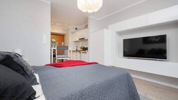 Bügeleisen/Bügelbrett, WLAN, Bettwäsche