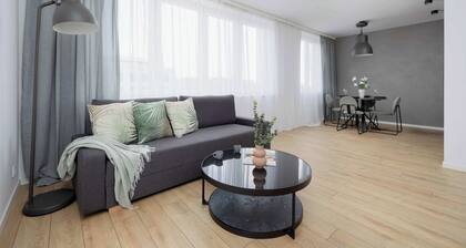 Modernes Apartment | Parkplatz und Arbeitsraum