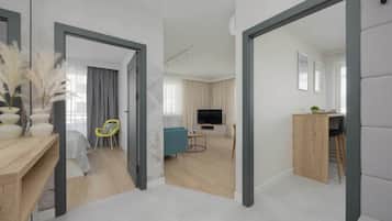 1 bedroom, iron/ironing board, travel cot, WiFi