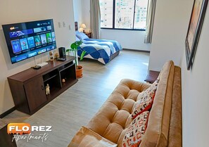 1 室のベッドルーム、アイロン / アイロン台、WiFi、ベッドシーツ