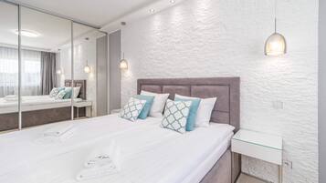 1 soverom, strykejern/-brett, wi-fi og sengetøy