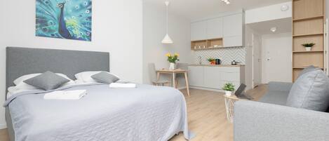 Fer et planche à repasser, Wi-Fi, draps fournis